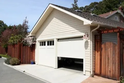 garage door off track cable